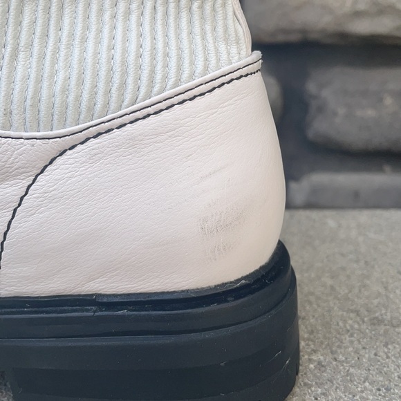 Silent D Avarie White Leather Hiker EUC w Box sz40 - Picture 6 of 14